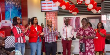 Vodafone Opens New Retail Shop in Accra Mall to offer convenience and enhanced services for customers