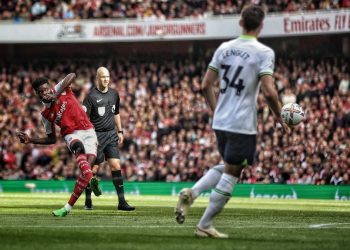 WATCH: Thomas Partey scores a SPECIAL goal in the London derby