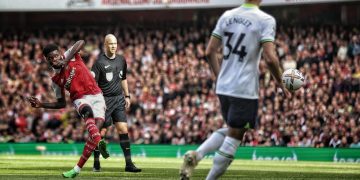 WATCH: Thomas Partey scores a SPECIAL goal in the London derby