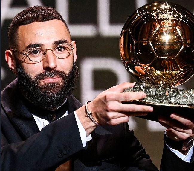 Real Madrid star Karim Benzema wins Ballon d’Or