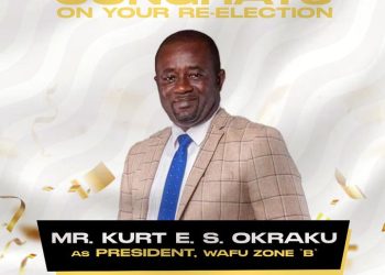 GFA president Kurt Okraku re-elected WAFU Zone B president