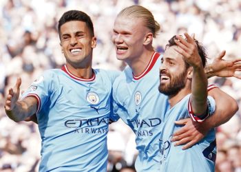 Haaland and Foden hat-tricks as Man City thump Man United