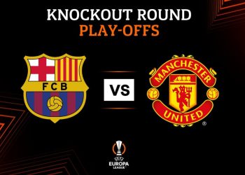 Man Utd draw Barcelona in Europa League knockout round play-off