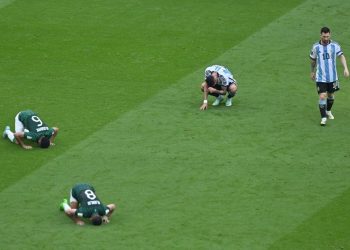 Saudi Arabia stunned Argentina in one of the World Cup’s greatest-ever upsets as tournament came to life
