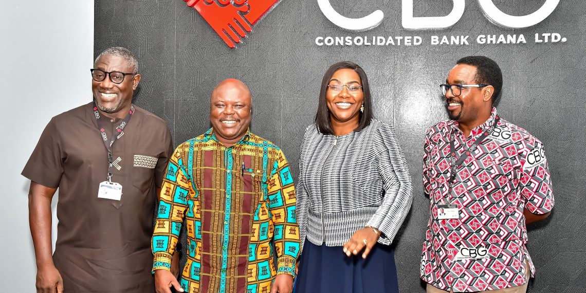 Minister Of Public Enterprises visits Consolidated Bank Ghana Ltd (CBG)