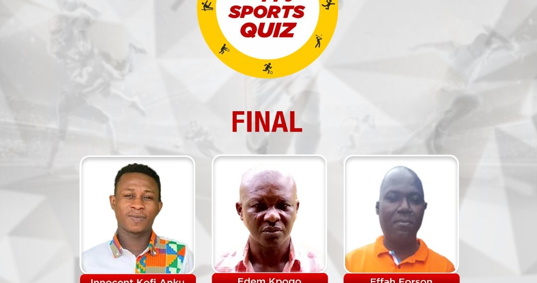Happy Sports Quiz final; Anku, Kpogo, Forson to battle for ultimate prize