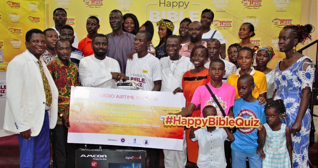 Happy Bible Quiz: Ghc20,000 and more won in third edition