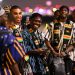 PHOTOS: Black Stars arrive in Qatar in a colorful smock