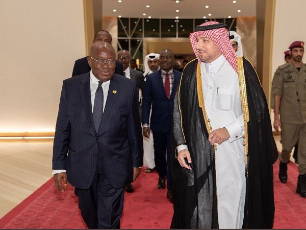 #Qatar2022onGMABC: President Akufo-Addo arrives in Doha to watch Ghana- Portugal game