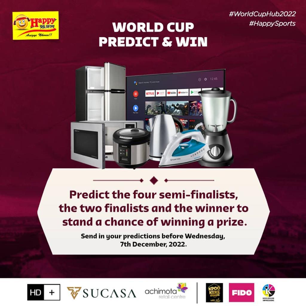 Happy FM introduces World Cup ‘Predict & Win’ promo