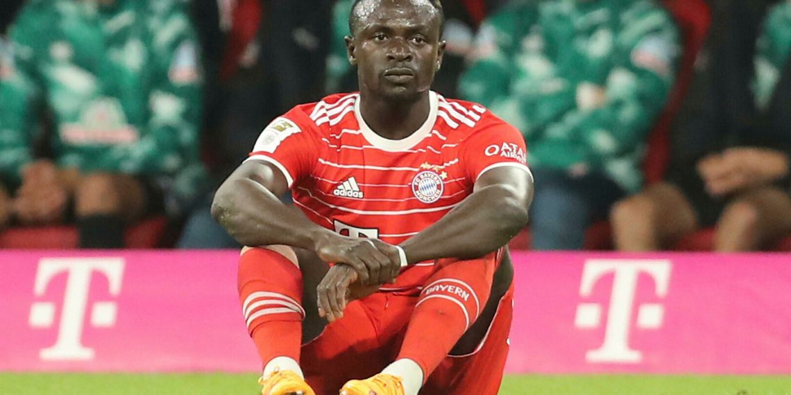 Senegal President Macky Sall reacts to Sadio Mane injury