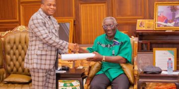 Executive Presbytery of AG Ghana meets ex Prez Kufuor