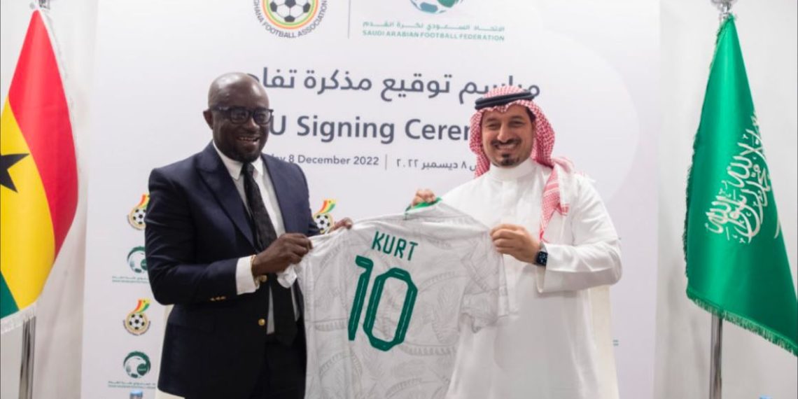GFA sign MoU with Saudi Arabia Football Federation