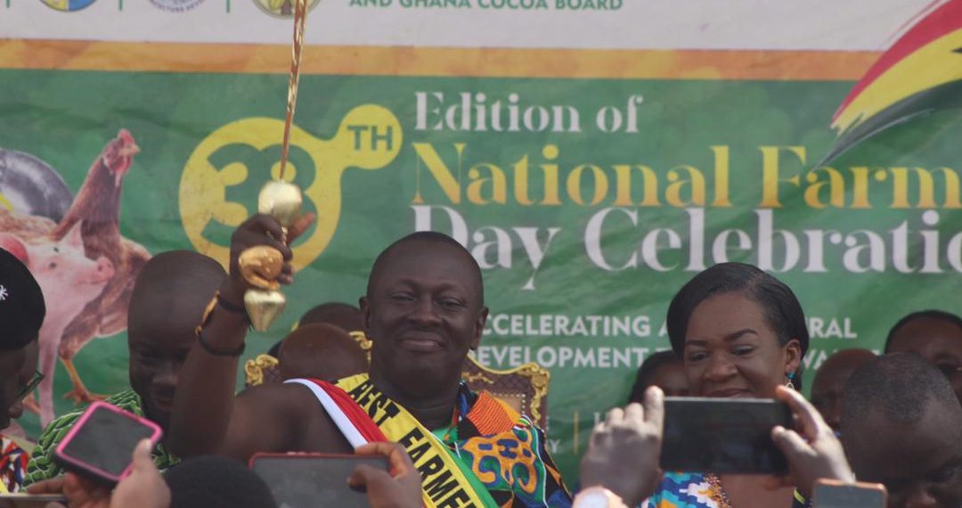 Nana Sarpong Siriboe adjudged 2022 Overall National Best Farmer