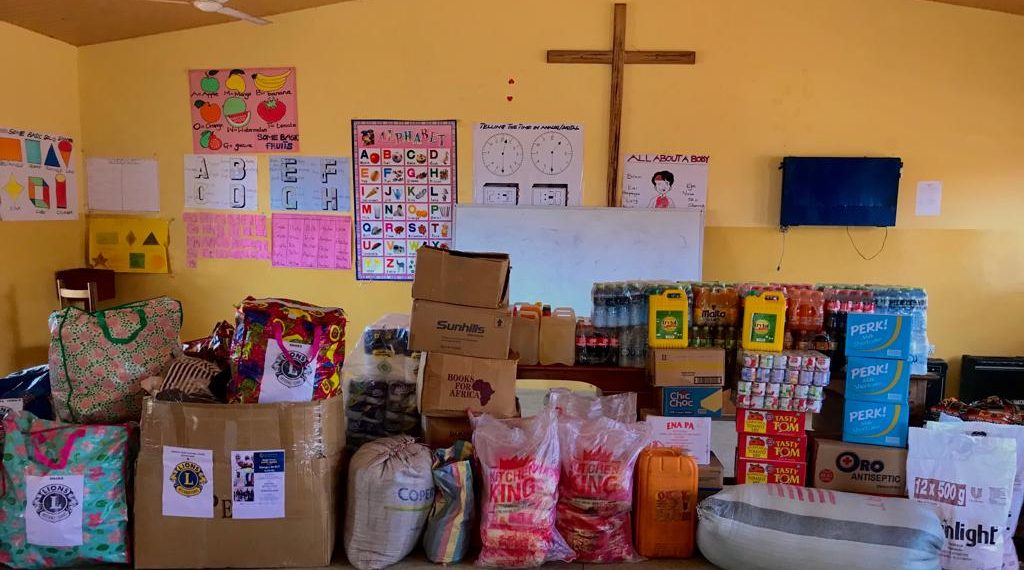 Heart of the Father orphanage gets support from Tema Community 25 Lion’s Club