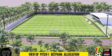 betPawa begins construction of betPawa Park at Ghanaman Soccer Centre of Excellence