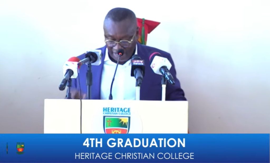 Live streaming: 4th Graduation – Heritage Christian University College, Amasaman-Accra