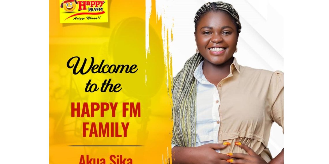 Akua Sika joins Happy 98.9 FM