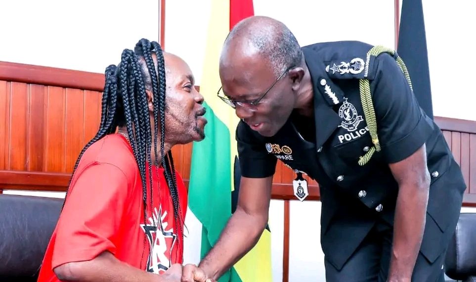 Daddy Lumba visits IGP Dampare, this is what they discussed
