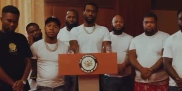 Meek Mill’s video clip he shot at Ghana’s presidency pops up