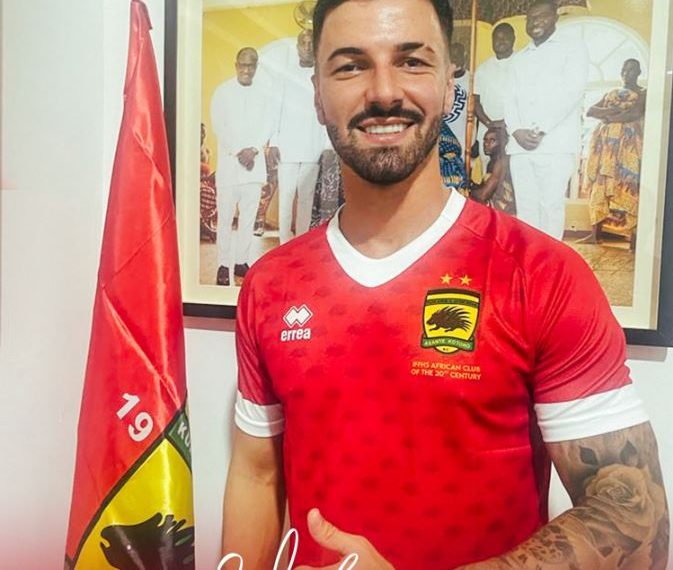 Asante Kotoko sign another Brazilian striker Matheus De Souza
