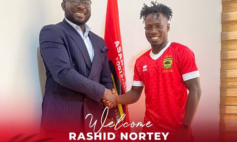 Asante Kotoko signs Rashid Nortey from Medeama SC