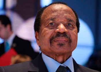 Video of 89yrs old Cameroon President Paul Biya farting at The US Africa Summit goes viral