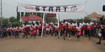 Launch of Happy FM, Lakeside Marina Park Family Fun Run underway