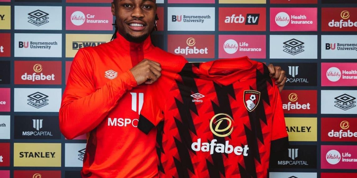 Official: Bournemouth sign Black Stars striker Antoine Semenyo