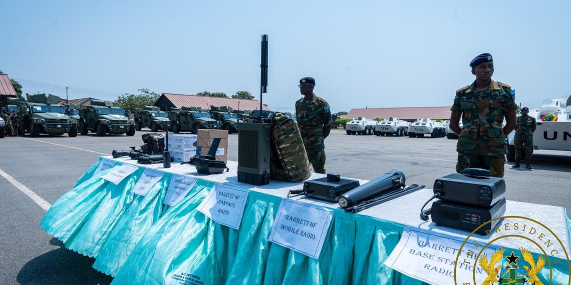 Prez Nana Addo visits Burma Camp with lots of goodies