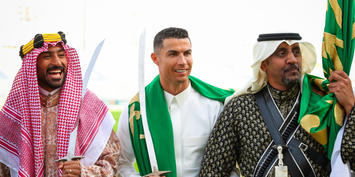 Watch how Cristiano Ronaldo performed traditional ‘Ardah’ dance on Saudi Founding Day