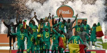 Senegal win shootout against Algeria to lift African Nations Championship trophy