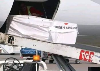 Photos: Christian Atsu’s body on its way to Ghana