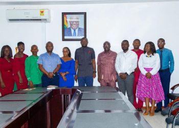 GMABC pays courtesy call to Ghana Library Authority, commit to promote literacy in Ghana