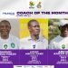 GPL: Nominees for NASCO Coach of the Month for February