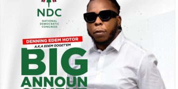 Ayigbe Edem ready for public political stance