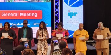 Koku Anyidoho inducted into IPR Ghana