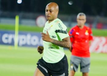 Ghana vs Angola: Unhappy Dede Ayew walks straight to the dressing room, refuses to celebrate with fans