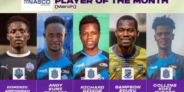 Kotoku Royals trio named in Nasco player of the month shortlist