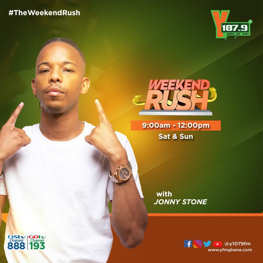 Jonny Stone is new face of Weekend Rush