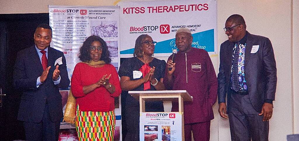 KITSS Therapeutics revolutionizing the Ghanaian medical space with advanced hemostasis and wound heal product