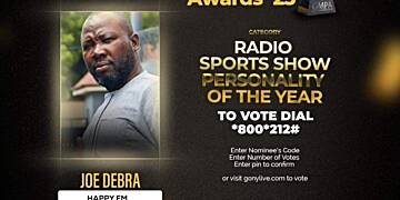 Ghana Media Personality Awards 23: Happy FM’s Joe Debrah nominated