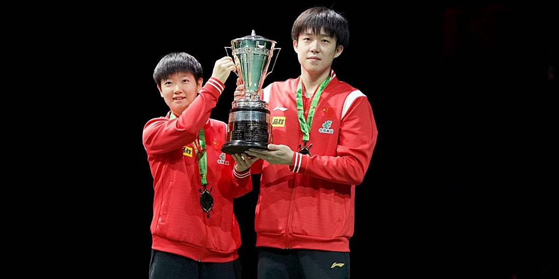 Wang Chuqin and Sun Yingsha Triumph as mixed doubles world champions