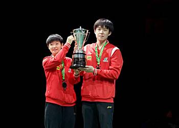 Wang Chuqin and Sun Yingsha Triumph as mixed doubles world champions