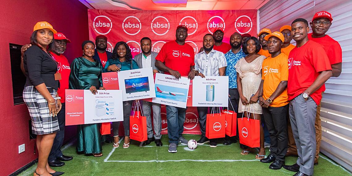 Absa Bank unveils winners of Premier League campaign