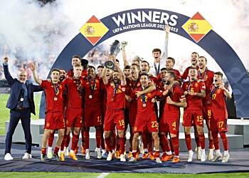 Spain beat Croatia on penalties to win Nations League