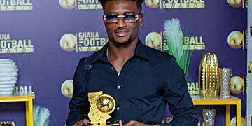 Mohammed Kudus wins Men’s Footballer of the Year at the Ghana Football Awards