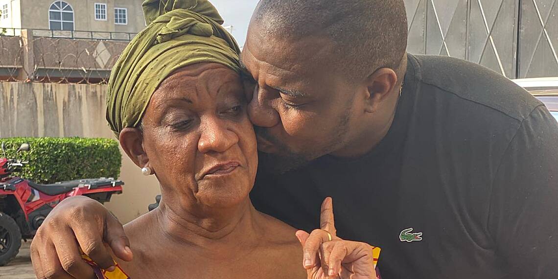 John Dumelo loses mother