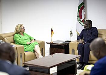 Germany's Development Minister, Svenja Schulze,