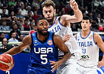 2023 Basketball World Cup: Team USA defeat Italy to reach semifinals